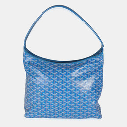 Goyard: Голубая сумка 