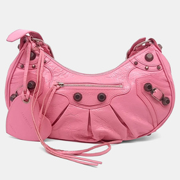 Balenciaga: Розовая сумка 