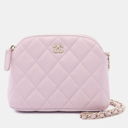 Chanel: Розовый клатч 