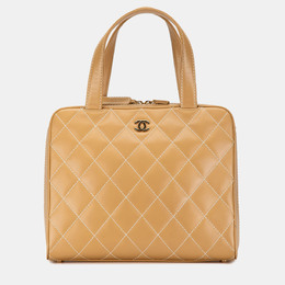 Chanel: Коричневая сумка 