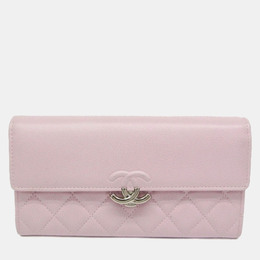 Chanel: Розовый кошелёк 