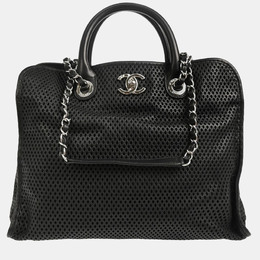 Chanel: Чёрная сумка на руку 