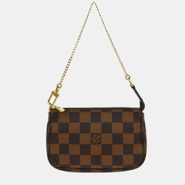 Louis Vuitton: Коричневая сумка  Pochette Accessoires