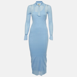 Fendi: Голубое платье  Blue