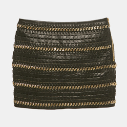 Balmain: Чёрная юбка 