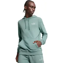 PUMA: Зелёная толстовка  Ess