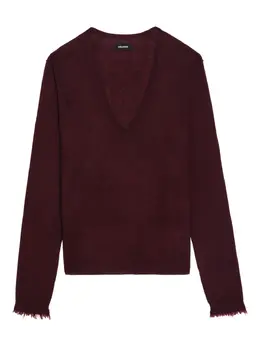 Zadig&Voltaire: Свитер с v-образным вырезом 