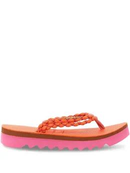 Havaianas: Оранжевые шлёпанцы 