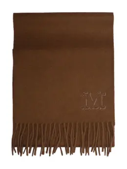Max Mara: Коричневый шарф 