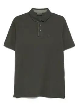Emporio Armani: Тёмное поло 