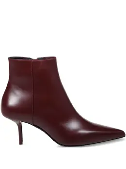 Max Mara: Бордовые ботинки 