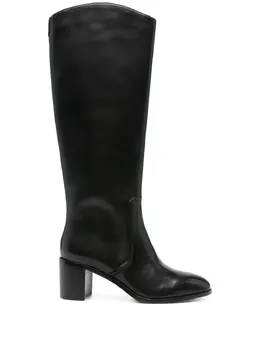 Lauren Ralph Lauren: Чёрные сапоги 