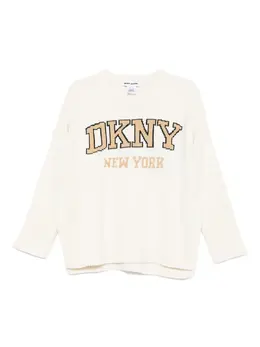 DKNY: Белый свитер 