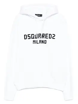 DSQUARED2: Белая толстовка 