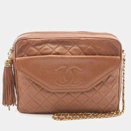 Chanel: Коричневая сумка 