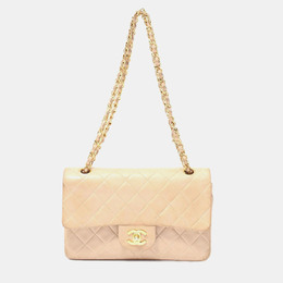 Chanel: Бежевая сумка 