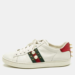 Gucci: Белые кроссовки  Ace