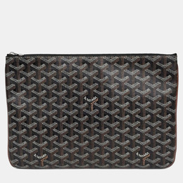 Goyard: Коричневая сумка 