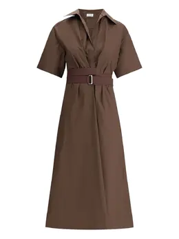 Brunello Cucinelli: Хлопковое платье 
