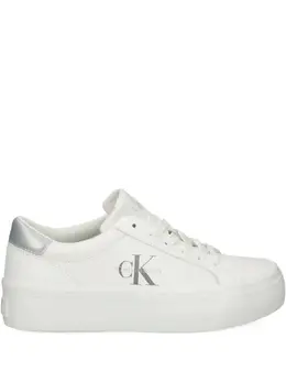 Calvin Klein: Белые кроссовки 