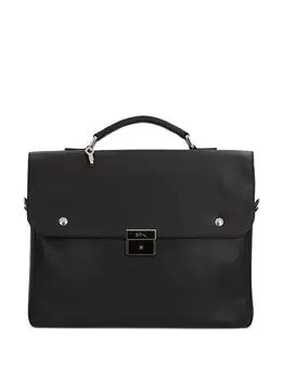 Longchamp: Чёрная сумка-шоппер  Le Foulonné