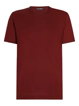 Dolce & Gabbana: Бордовая футболка  T