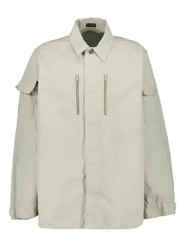 Balenciaga: Рубашка с карманами 