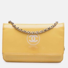 Chanel: Жёлтый кошелёк 