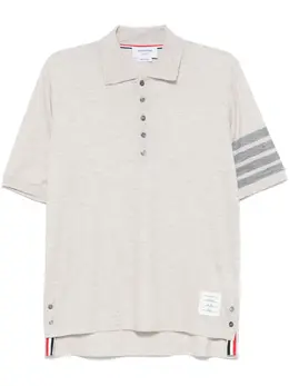 Thom Browne: Поло  4-Bar из шерсти