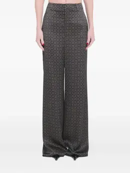 Saint Laurent: Брюки с поясом 
