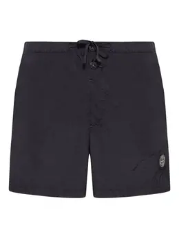 Stone Island: Чёрные шорты 