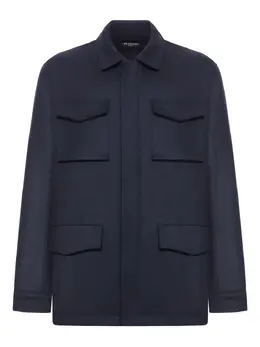 Kiton: Пальто с карманами 