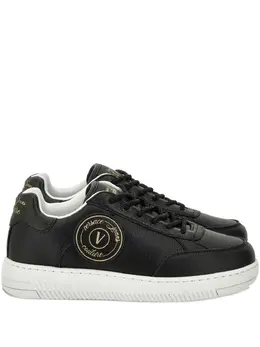 Versace Jeans Couture: Чёрные кроссовки 