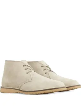 Red Wing Shoes: Белые ботинки 