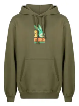 Maharishi: Толстовка из кролика 