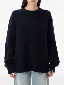 extreme cashmere: Синий свитер 