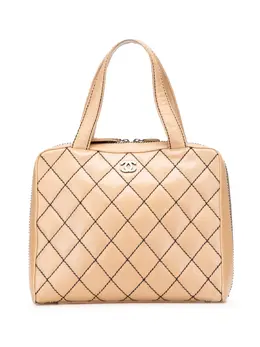 CHANEL Pre-Owned: Коричневая сумка 