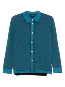 Giorgio Armani Pre-Owned: Голубая куртка 