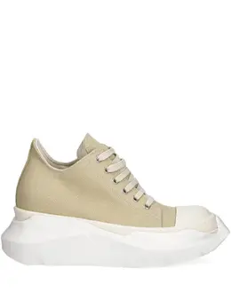 Rick Owens DRKSHDW: Бежевые кроссовки  Abstract