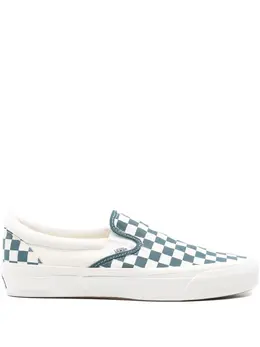 Vans: Белые мокасины 