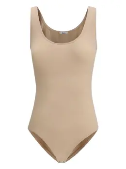 Wolford: Бежевый боди 