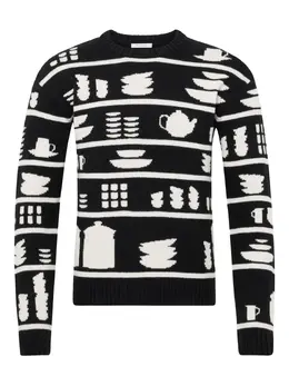 JW Anderson: Чёрный свитер 