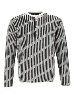 Emporio Armani: Жаккардовый свитер 
