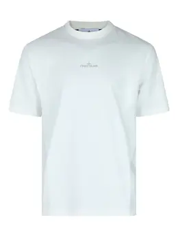 Stone Island: Футболка с принтом 