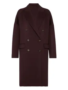 Brunello Cucinelli: Двубортное пальто 