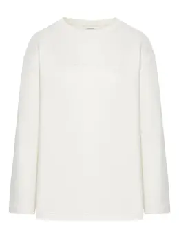 Max Mara: Белый свитшот 