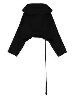 Rick Owens DRKSHDW: Топ с капюшоном 