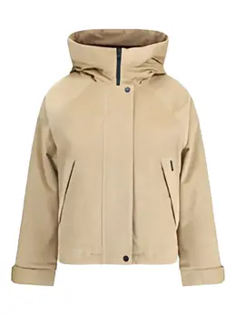 Woolrich: Бежевая куртка 