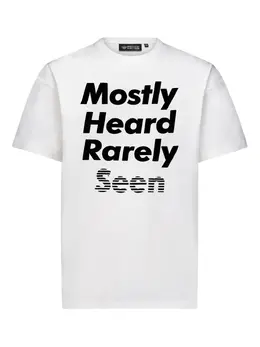 Mostly Heard Rarely Seen: Футболка с принтом 