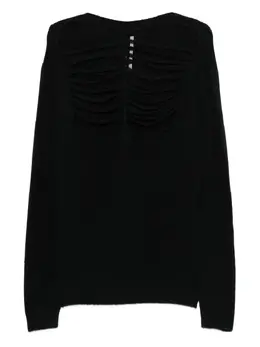 Rick Owens: Чёрный свитер  LS